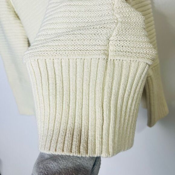 Habitat Cream Ivory Sweater Wide Sleeves Sz Large - Picture 6 of 8